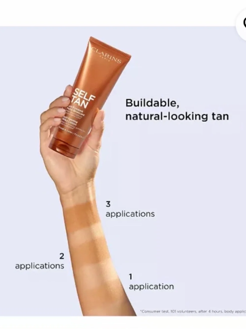 CLARINS Self Tan - Self Tanning Milky Lotion Face and Body - new in box, sealed